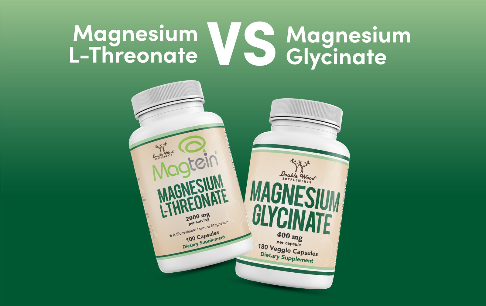 Magnesium L-Threonate vs. Magnesium Glycinate