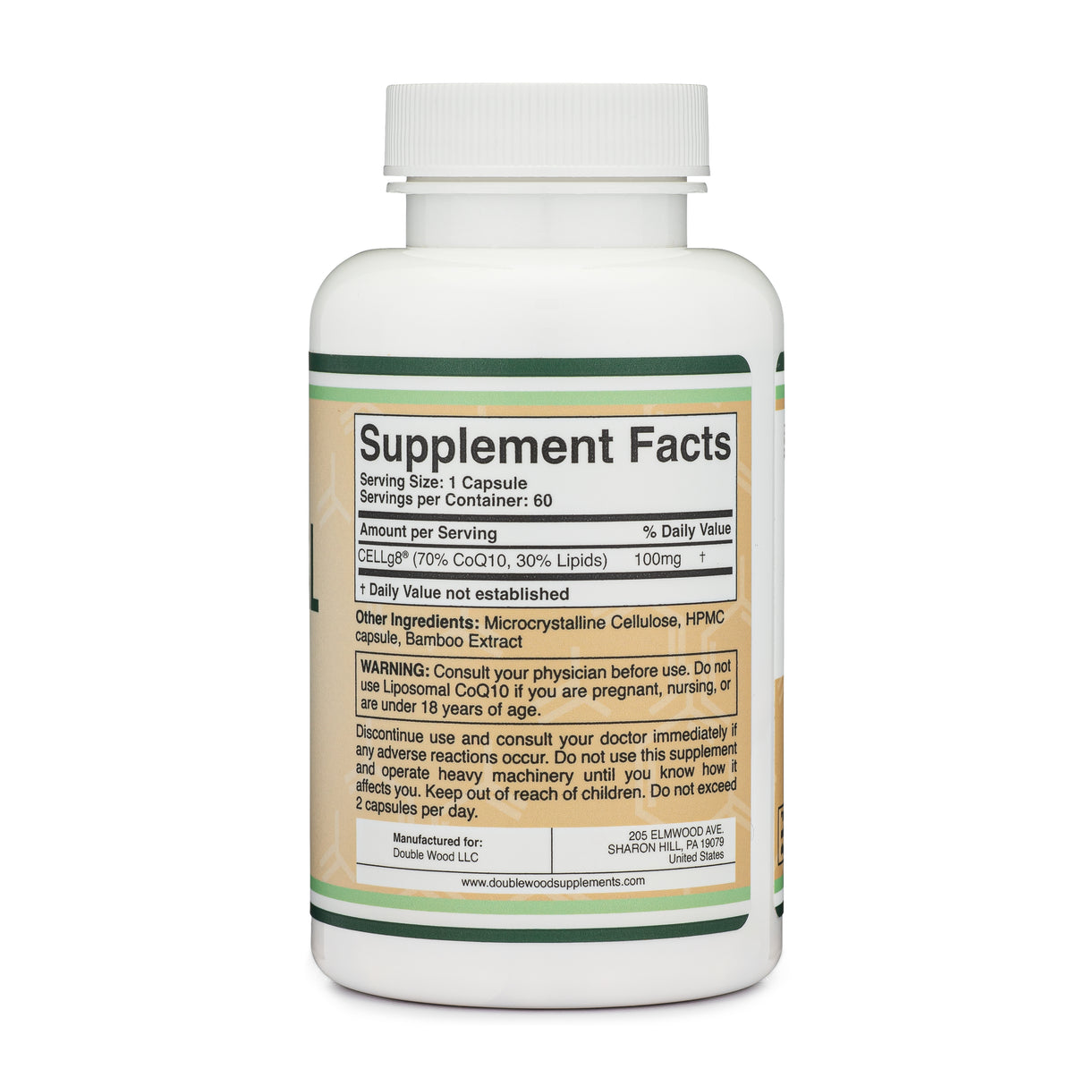 Liposomal CoQ10 Supplement