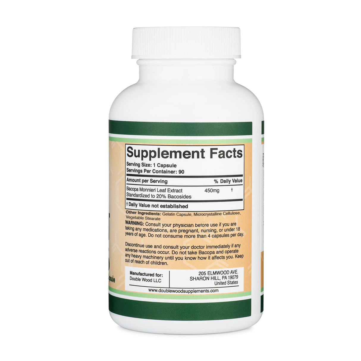 Bacopa Monnieri Extract Supplement