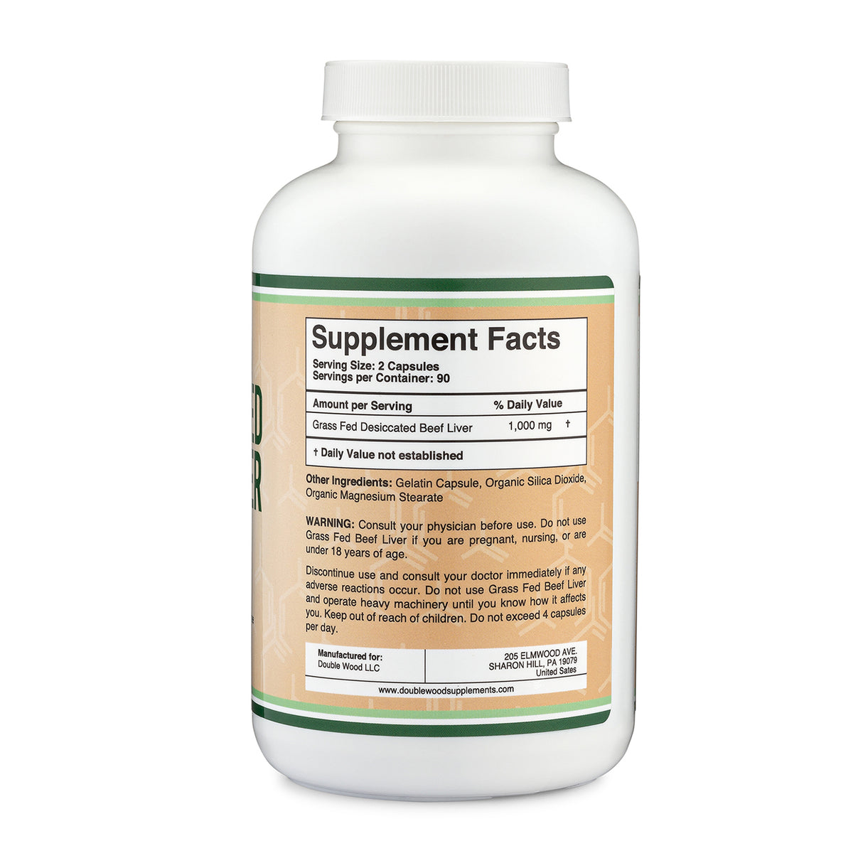 Grass Fed Beef Liver Supplement