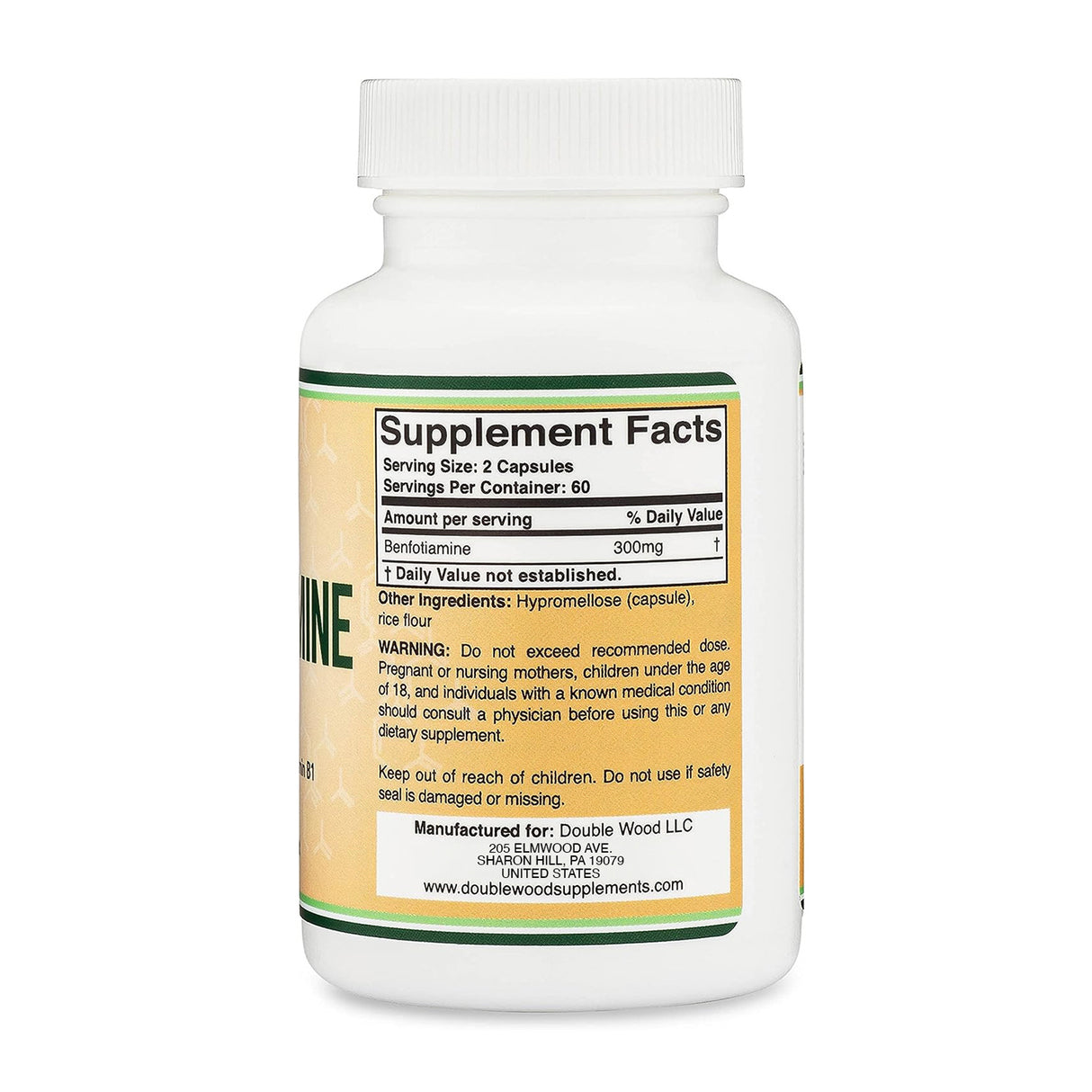 Benfotiamine Supplement