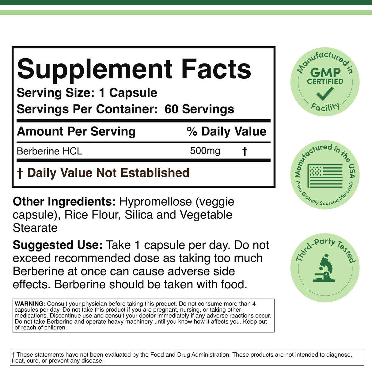 Berberine Supplement