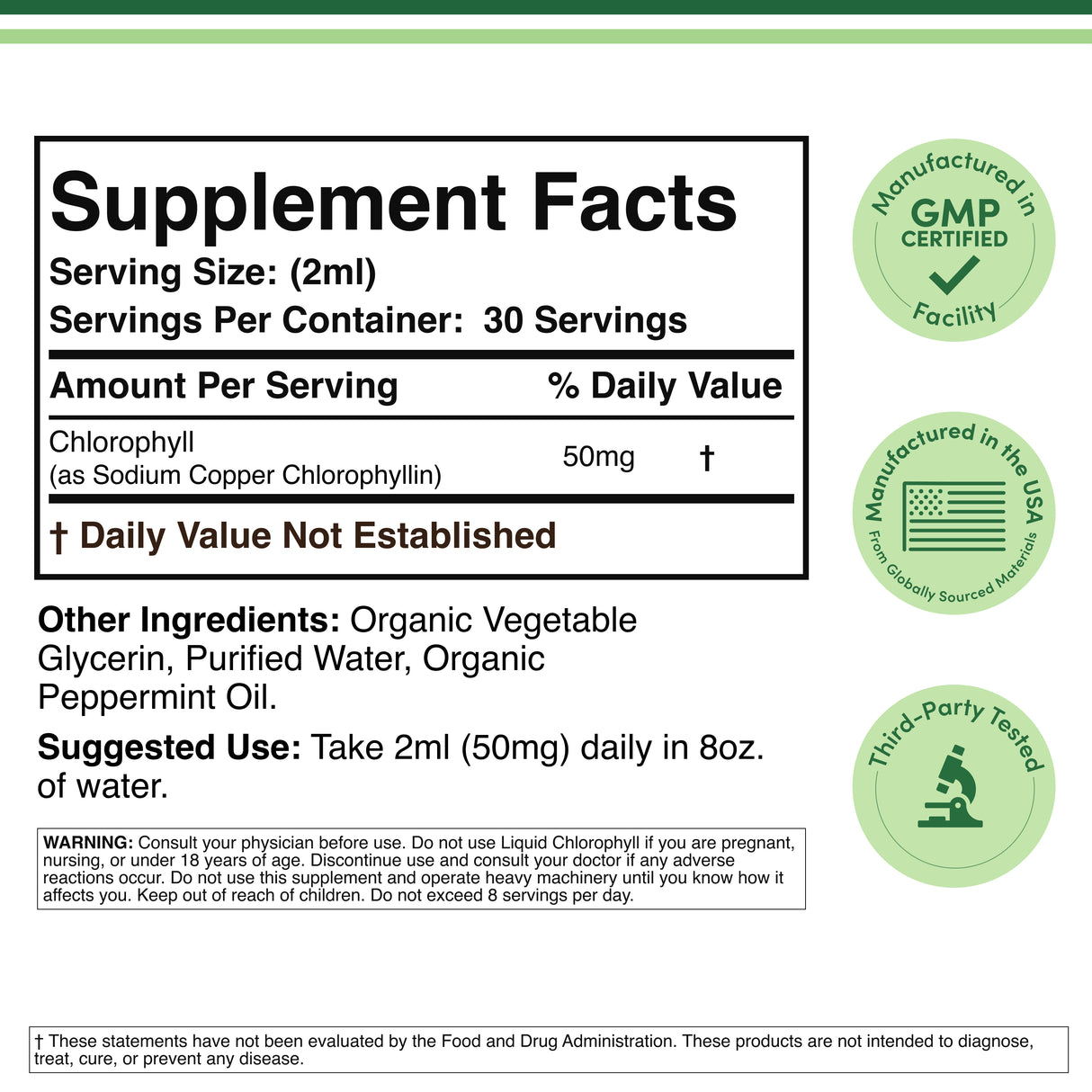 Liquid Chlorophyll & Digestive Enzymes Stack