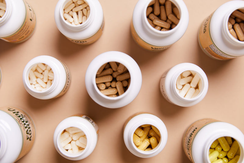 Assortment of Double Wood Supplements products