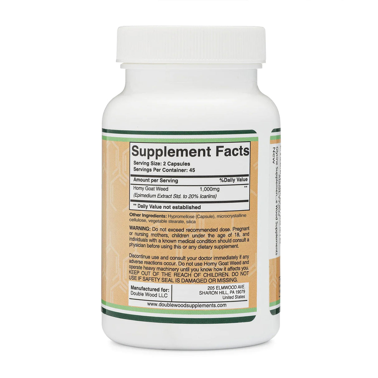 Horny Goat Weed Supplement