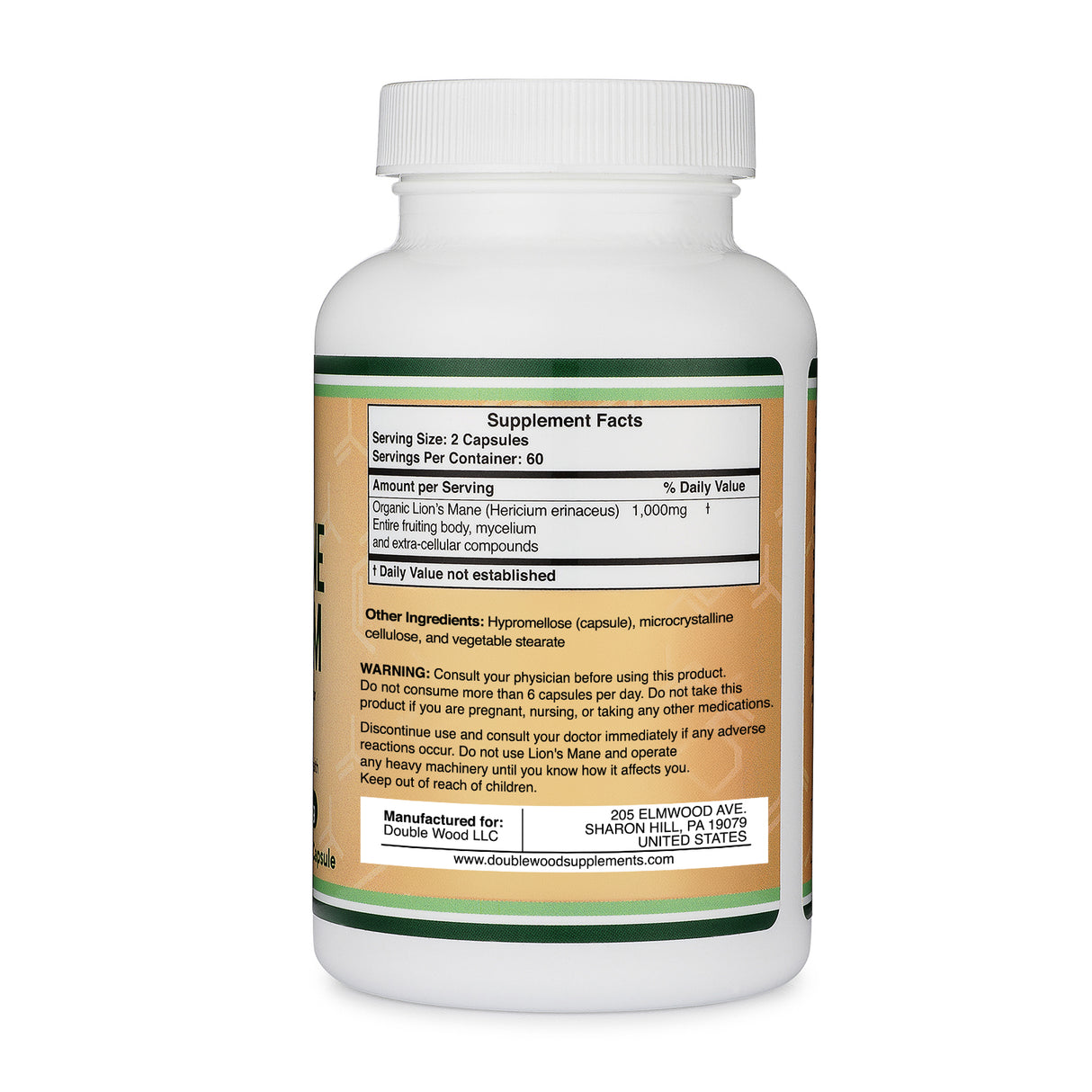 Lion's Mane Mushroom Supplement