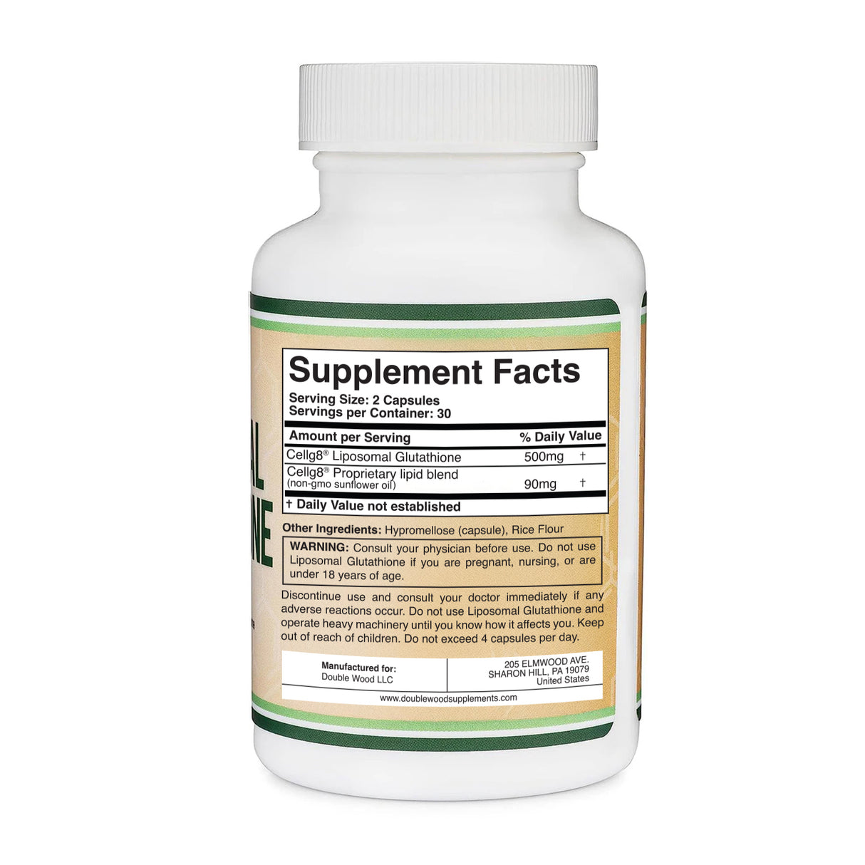 Liposomal Glutathione Supplement