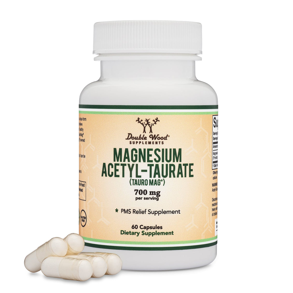 Magnesium Acetyl-Taurate Supplement