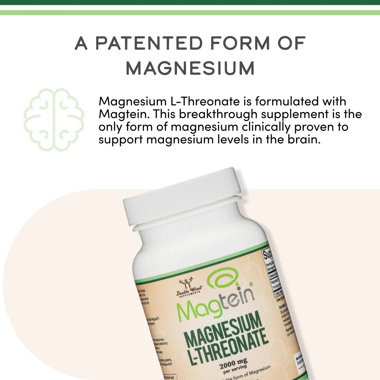 Magnesium L-Threonate (Magtein) Supplement