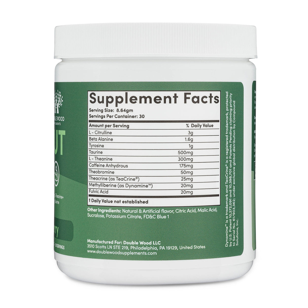 Pre-Workout (Blue Raspberry Flavor)