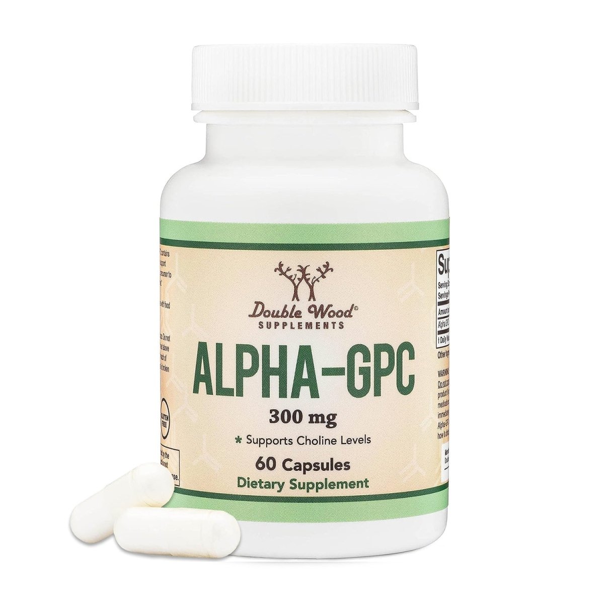 Alpha GPC Double Pack - Double Wood Supplements