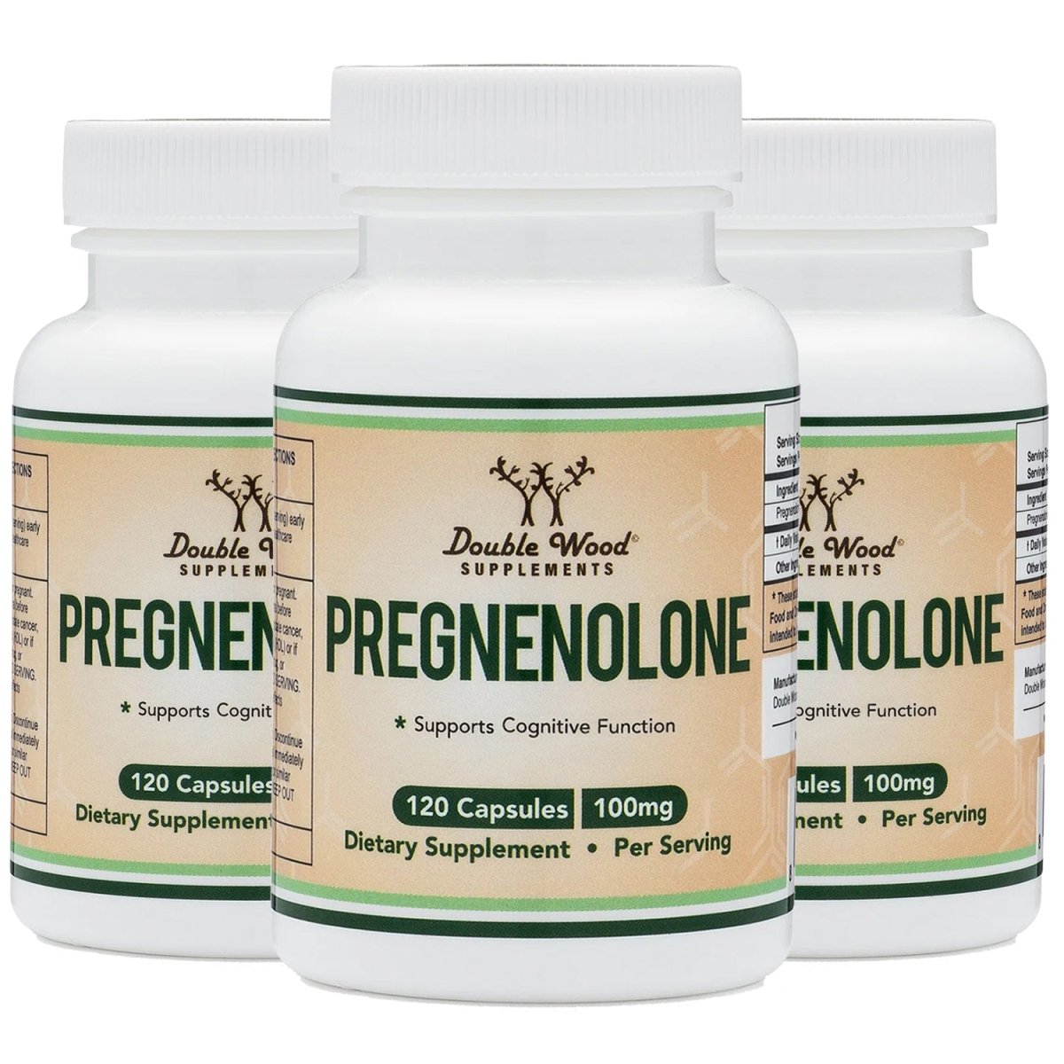 Pregnenolone Triple Pack - Double Wood Supplements