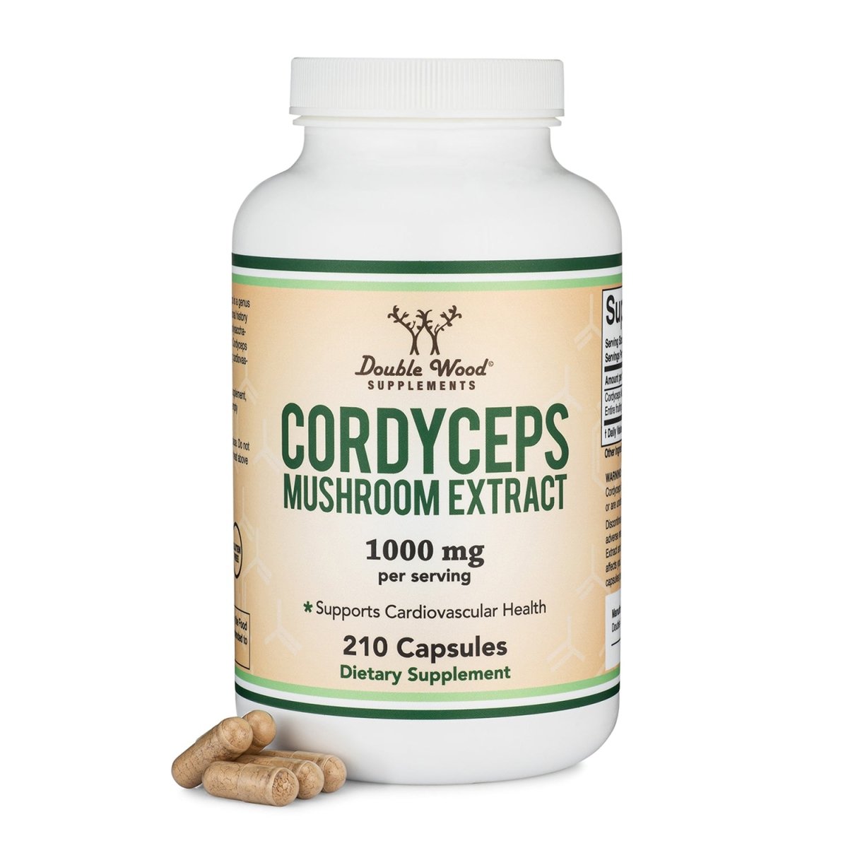 Cordyceps Mushroom Extract Triple Pack - Double Wood Supplements