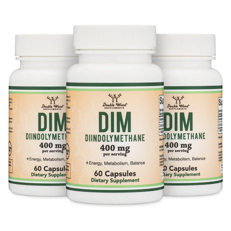 DIM (Diindolylmethane) Triple Pack - Double Wood Supplements