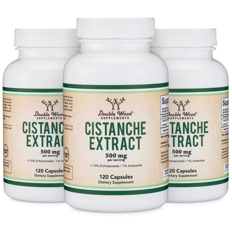 Cistanche Extract Triple Pack - Double Wood Supplements