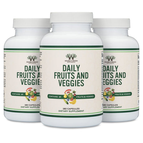 Daily Fruits and Veggies Triple Pack - Double Wood Supplements
