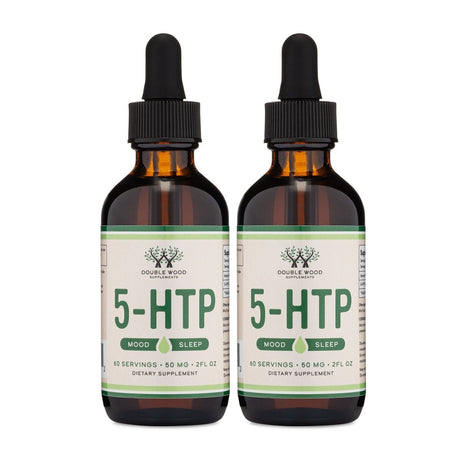 5-HTP Double Pack - Double Wood Supplements