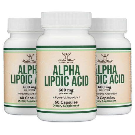 Alpha Lipoic Acid Triple Pack - Double Wood Supplements