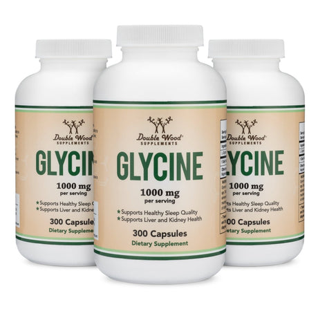 Glycine Triple Pack - Double Wood Supplements