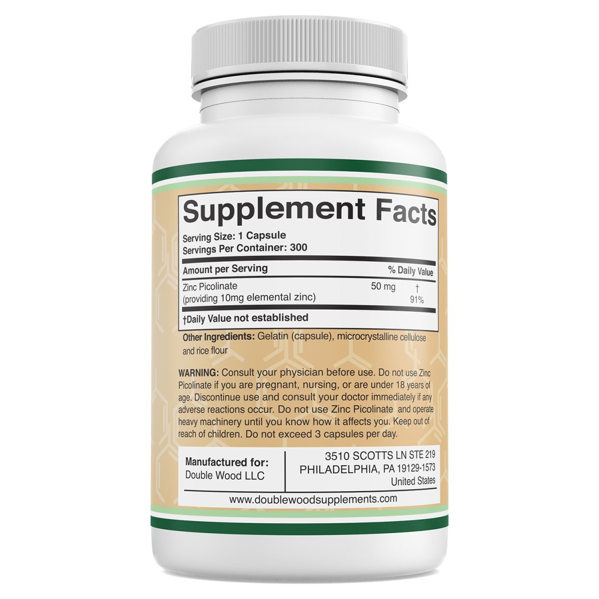 Quercetin + Zinc Bundle - Double Wood Supplements