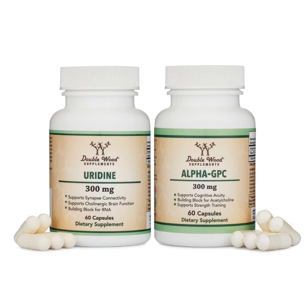 Alpha GPC + Uridine Bundle - Double Wood Supplements