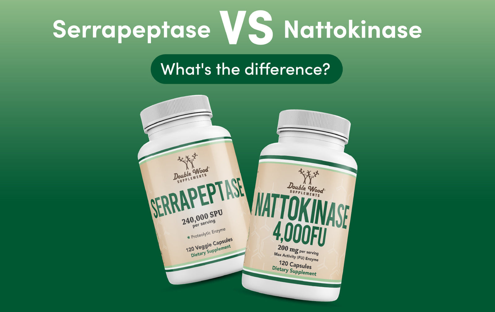 Nattokinase vs. Serrapeptase: What's the Difference?