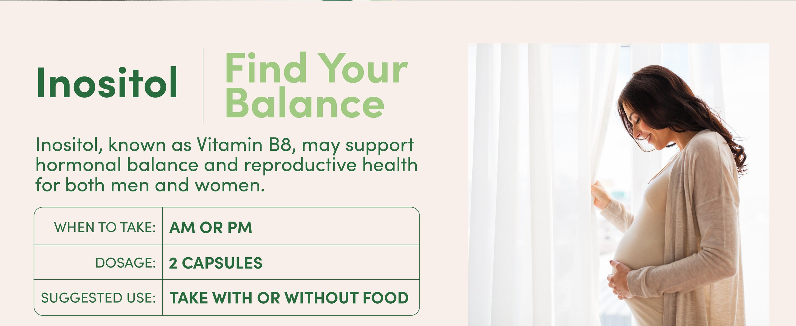 Inositol Supplement for Hormone Balance and Fertility Support