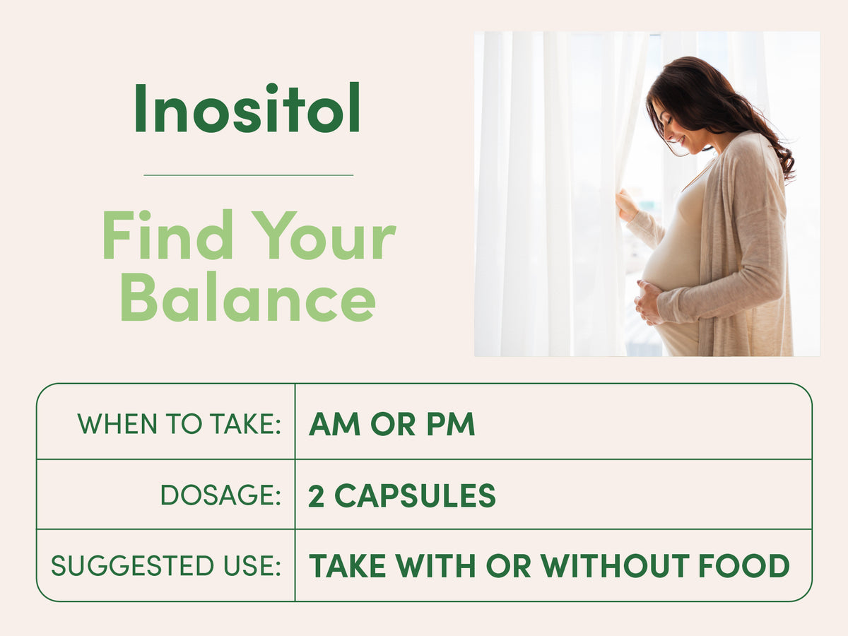 Inositol Supplement for Hormone Balance and Fertility Support
