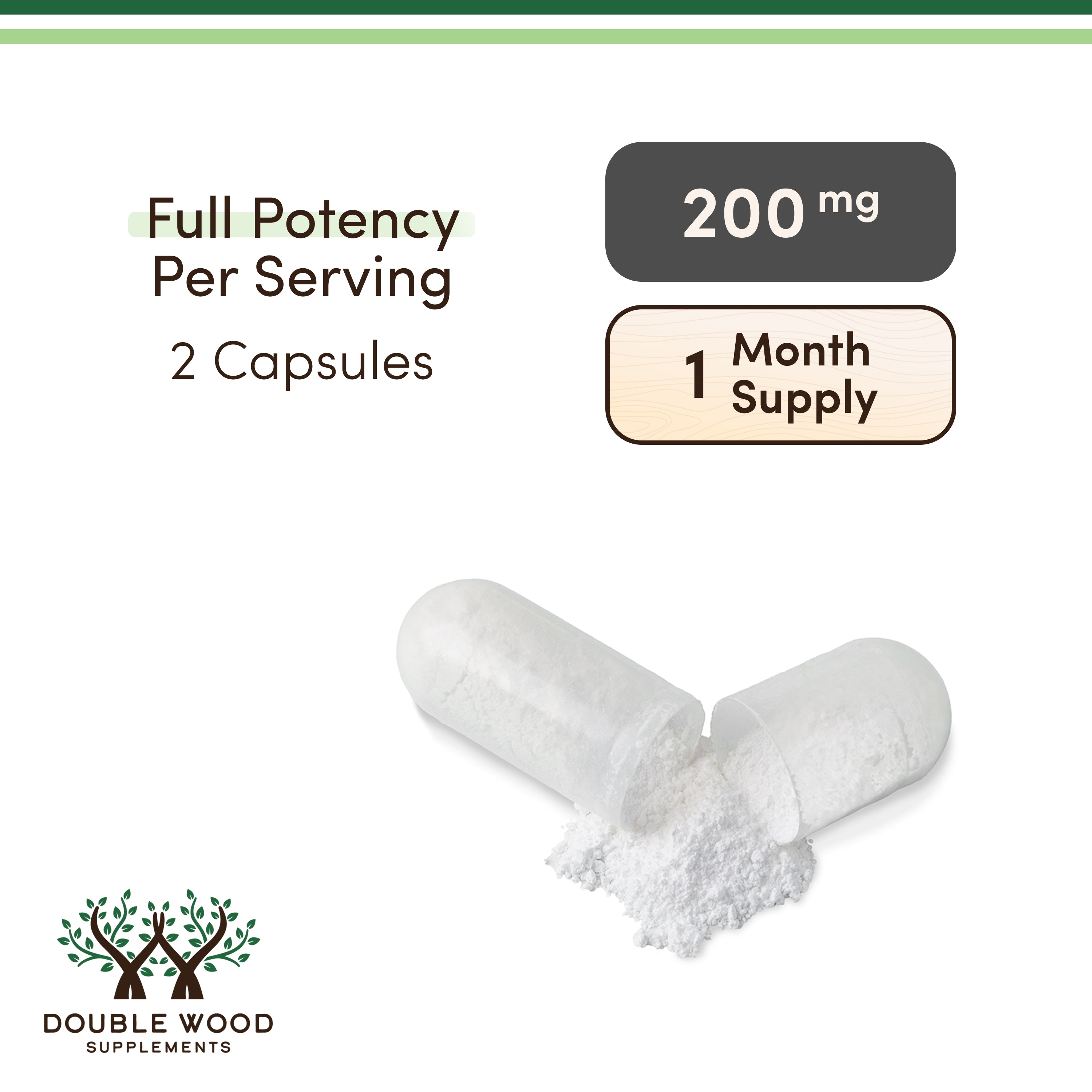 5‑HTP 200mg, Relaxation & Restful Sleep Support*, 60 Capsules