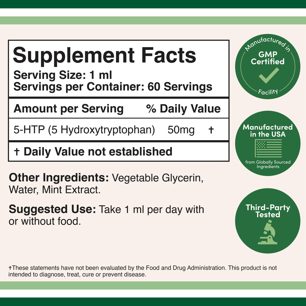 5-HTP Liquid Drops