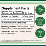 Grass Fed Beef Liver Supplement