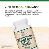 Berberine with Ceylon Cinnamon Supplement