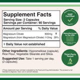 Magnesium Citrate Supplement