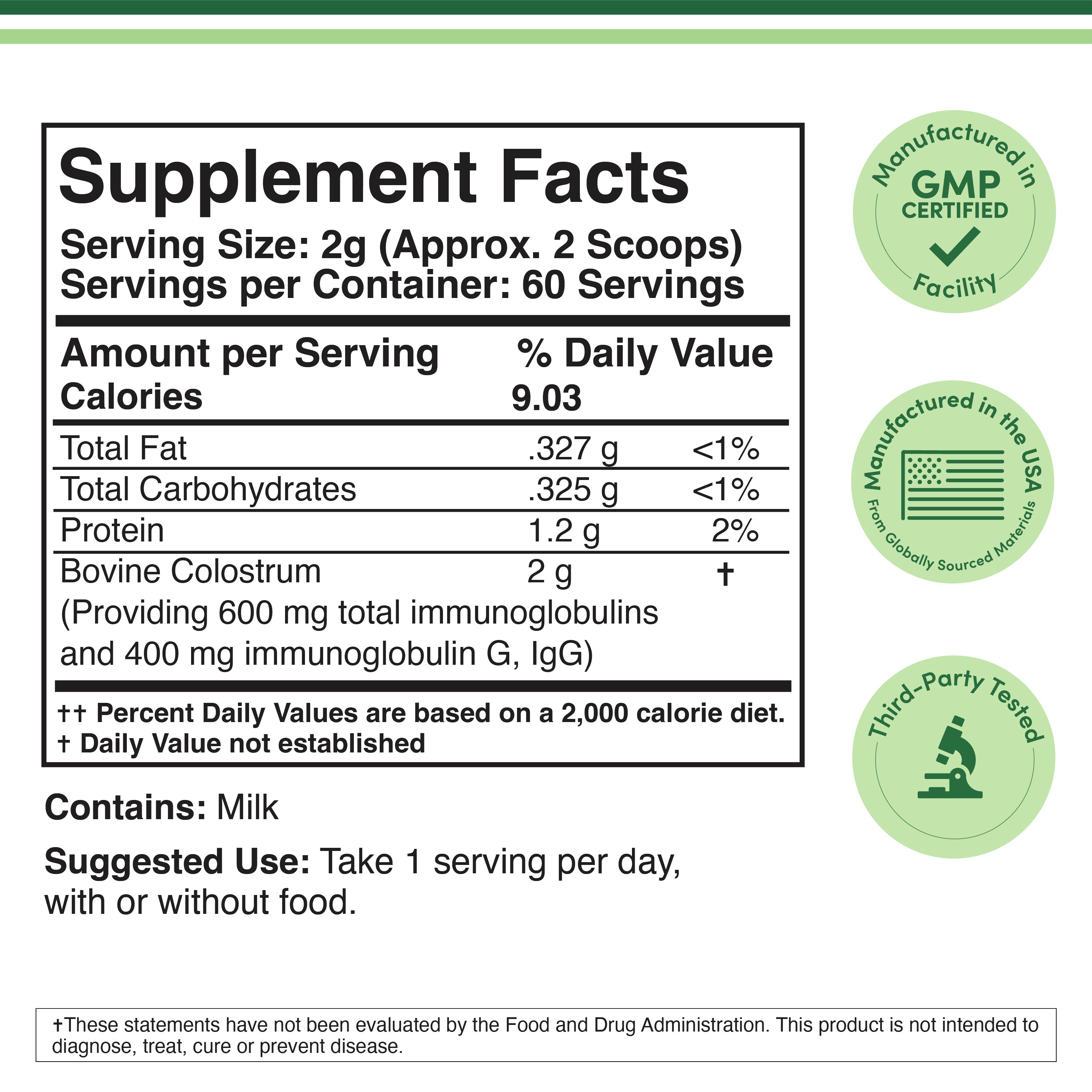 Supplement Facts