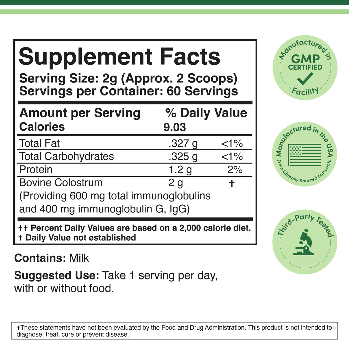 Colostrum Powder