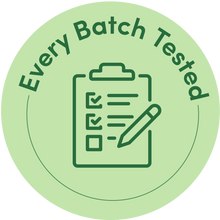 Identity, potency, and contaminants verified per batch