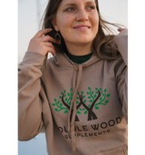 Double Wood Sponge Fleece Hoodie