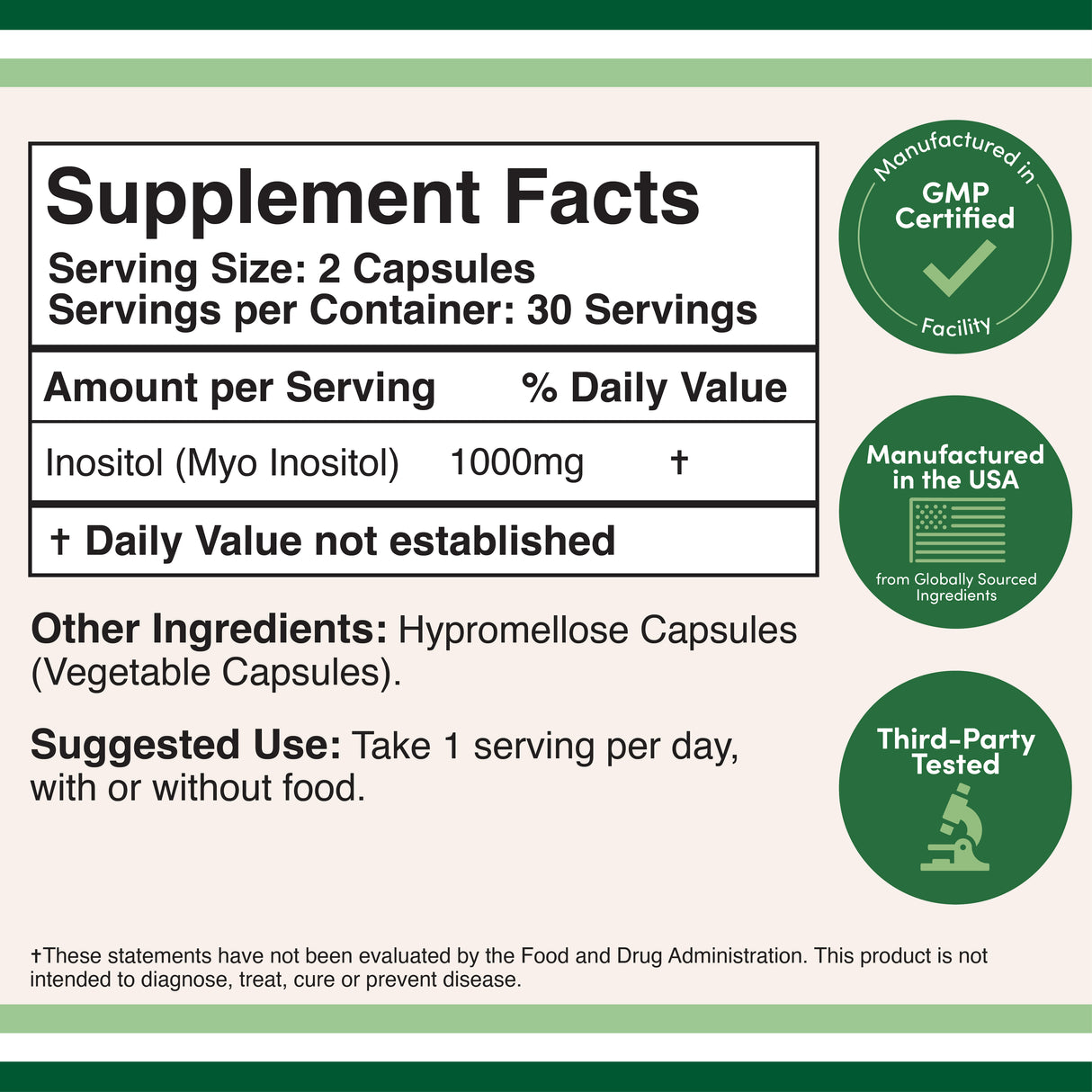 Inositol Supplement