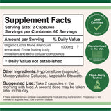 Lion's Mane Mushroom Supplement