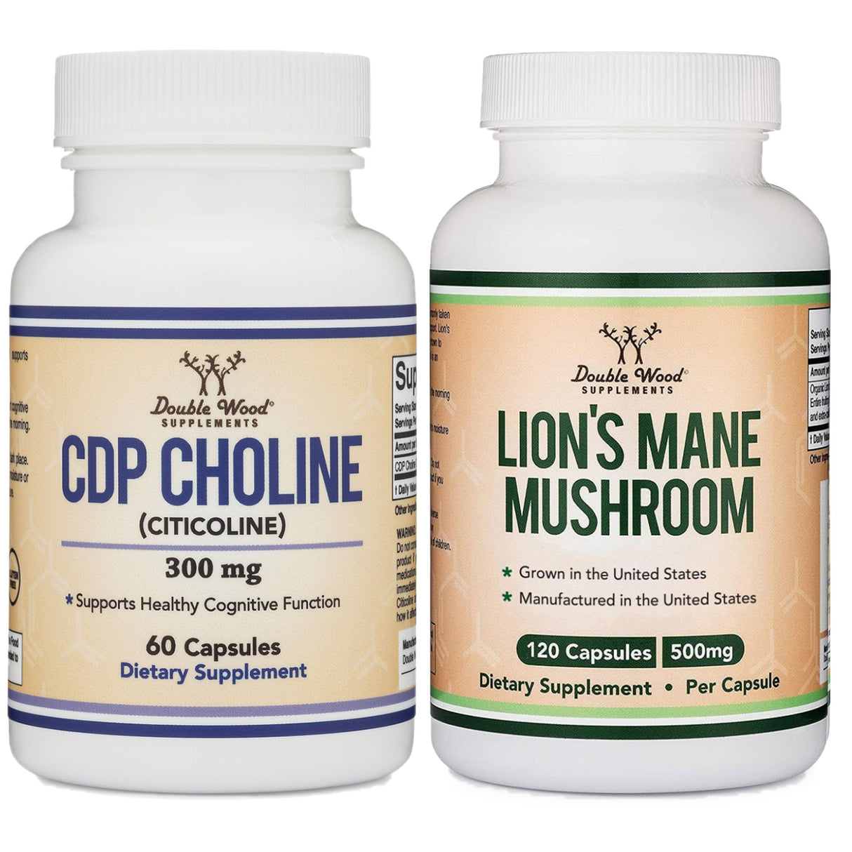Lion's Mane Mushroom & CDP Choline Bundle