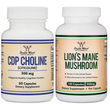 Lion's Mane Mushroom & CDP Choline Bundle