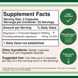 Magnesium L-Threonate (Magtein) Supplement