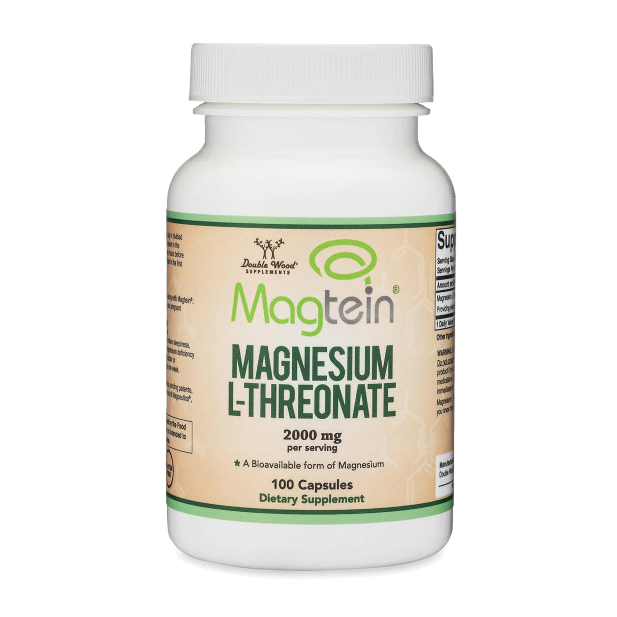 Magnesium L-Threonate (Magtein) Supplement
