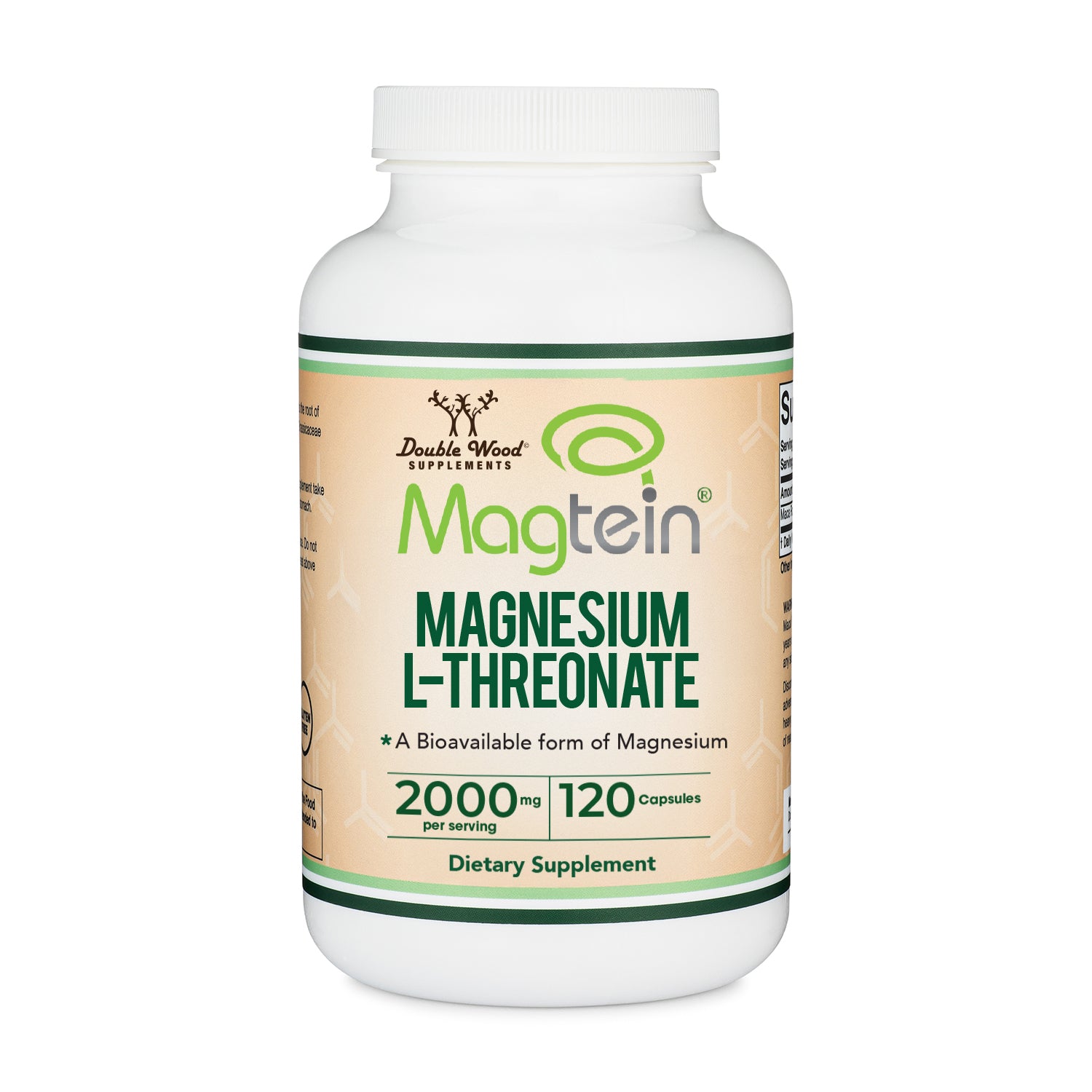 Magnesium L-Threonate (Magtein) Supplement | Double Wood Supplements
