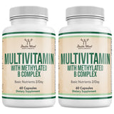 Multivitamin with Methylated B Complex Supplement