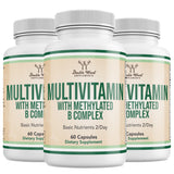Multivitamin with Methylated B Complex Supplement