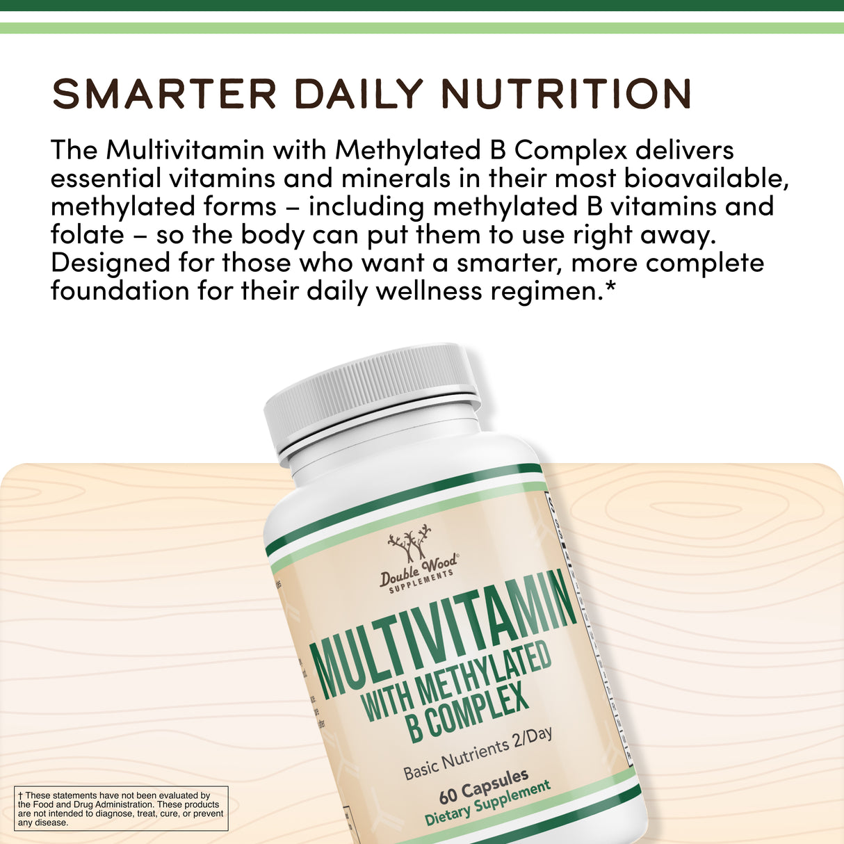 Multivitamin with Methylated B Complex Supplement
