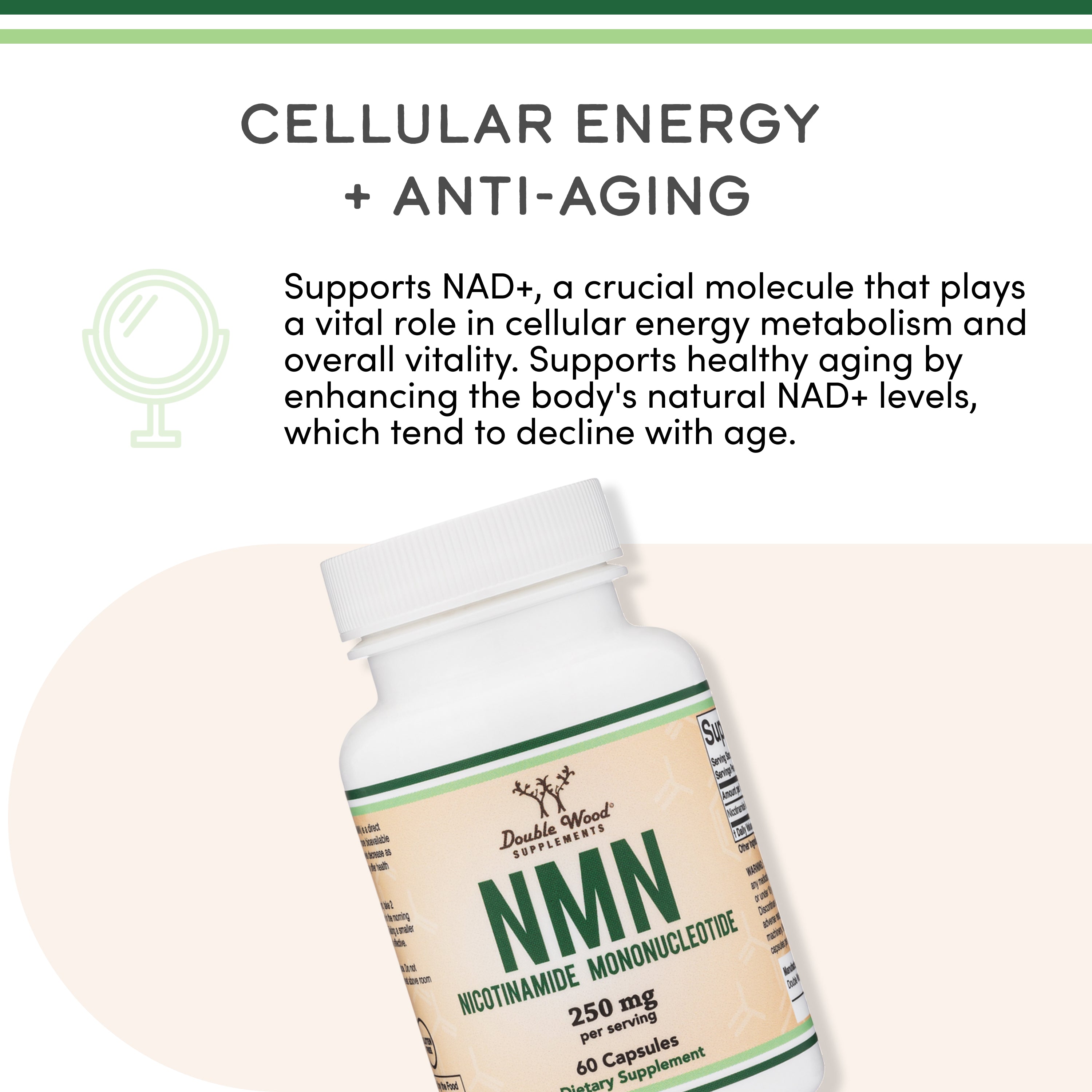 Nicotinamide Mononucleotide (NMN) Supplement | Double Wood Supplement