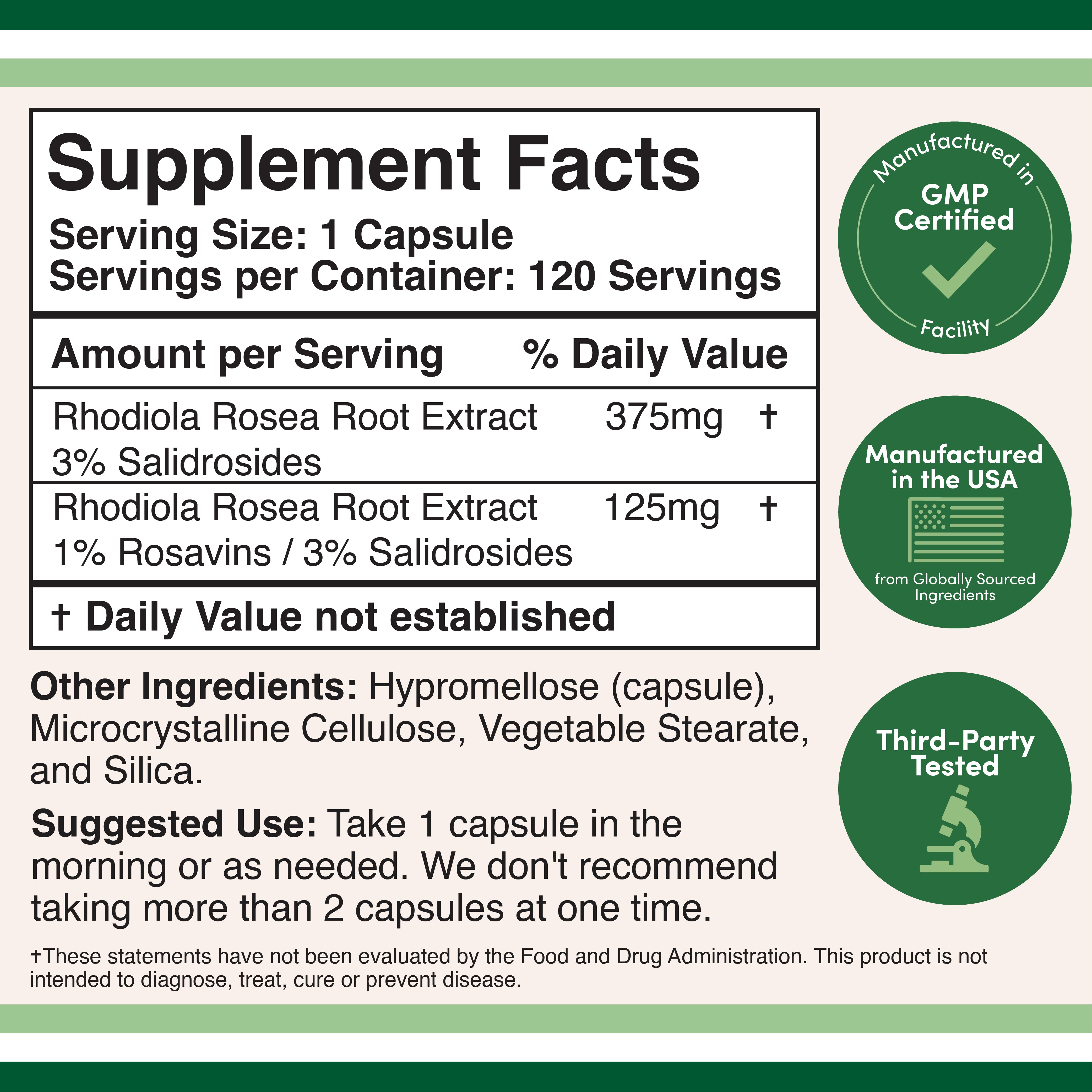 Supplement Facts