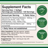 SPM (Pro Resolving Mediators) Supplement